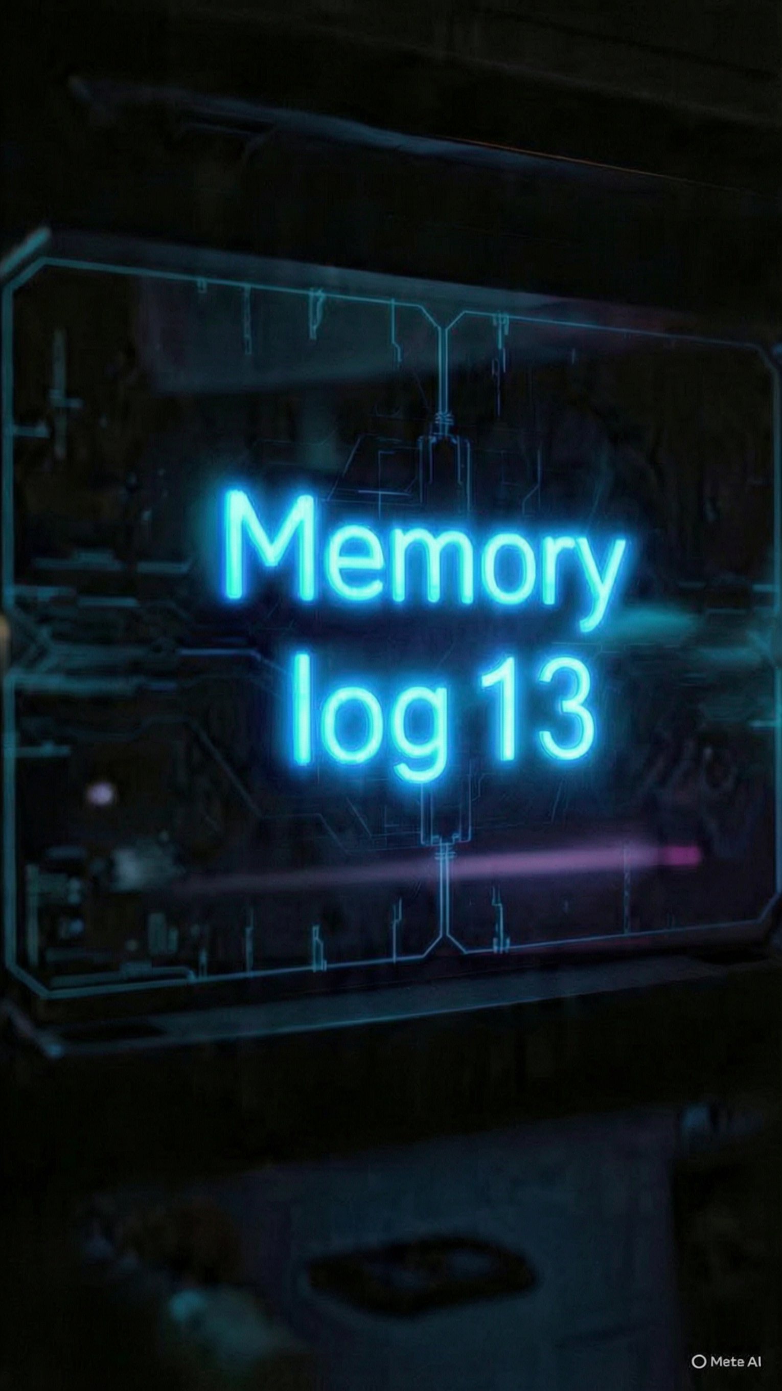 Memory Log 13 — Obsidian